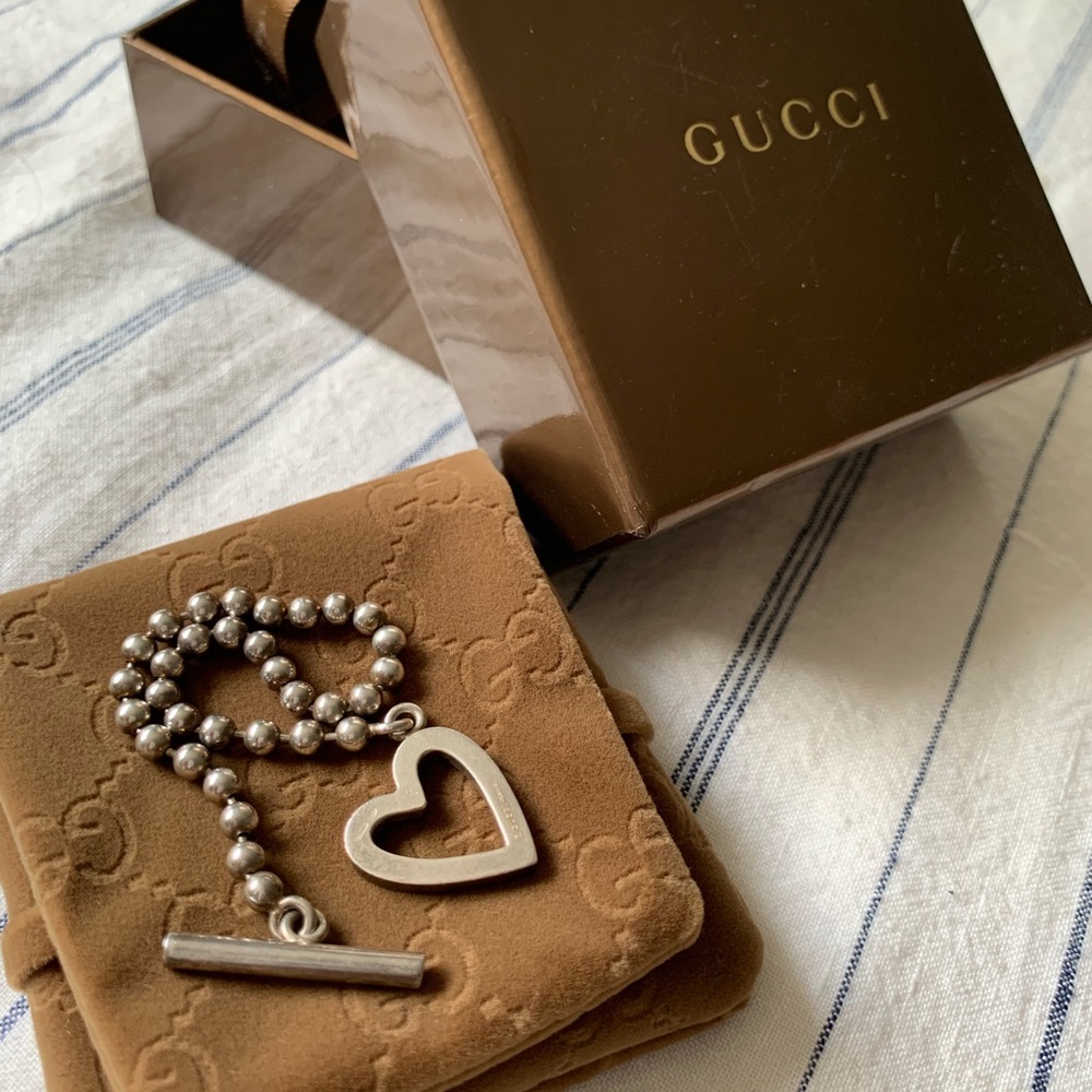 Sterling Silver Gucci Bracelet